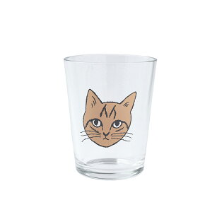 \P2倍+クーポン/松尾ミユキ ミニグラス(115ml)|Mini glass 5.5oz コップ 飲み物 お皿 食器 可愛い おしゃれ 猫 ネコ ガラス 硝子 レトロ 小ぶり 小さめ 子供 動物