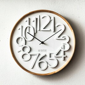 ＼P2倍＋クーポン／CARVING カービング ウォールクロック C037｜壁掛け時計おしゃれ シンプル モダン インテリア｜AMPERSAND FACTORY