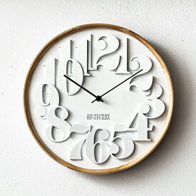 ＼P2倍＋クーポン／CARVING カービング ウォールクロック C038｜壁掛け時計おしゃれ シンプル モダン インテリア｜AMPERSAND FACTORY
