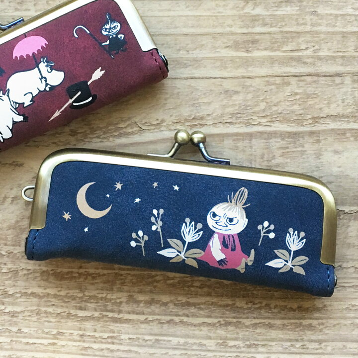 楽天市場 12月中エントリーでポイント10倍 ムーミン 印鑑ケース つきあかり リトルミイと行進 Moomin がま口 朱肉付き ハンコ入れ グッズ 北欧 El Commun Online Shop