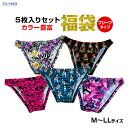 36%OFF メンズ 下着 ブリーフ 福袋 5枚 セット 前閉じ アニマル柄 花柄 カラバリ豊富 アソート ランダム 肌着 詰め合わせ 防災用