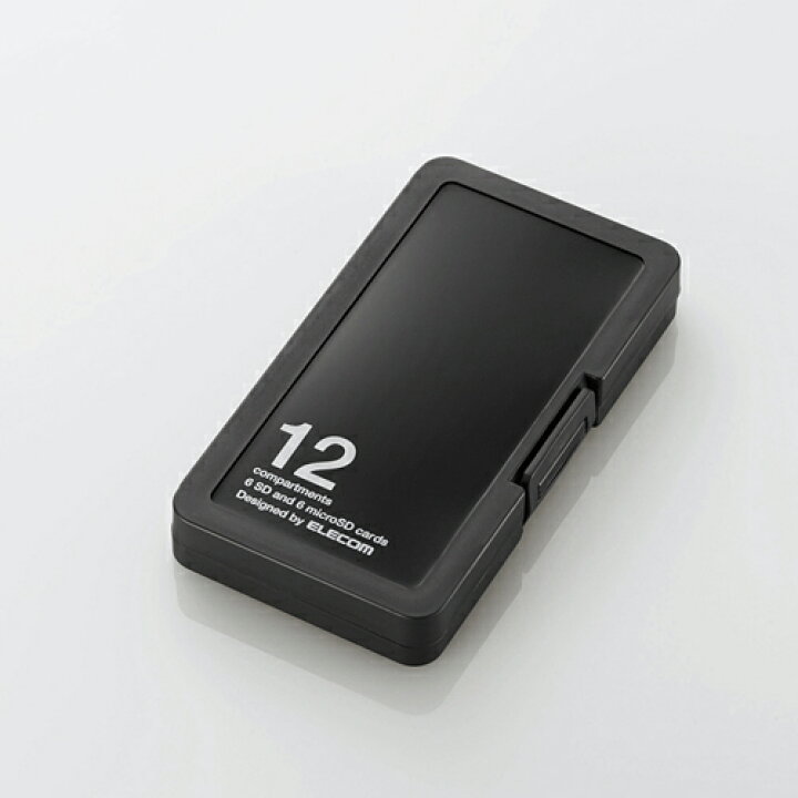 高級品 エレコム CMC-SDCPP24BK ブラック メモリカードケース SD ケース SD12枚 + microSD12枚収納  riosmauricio.com
