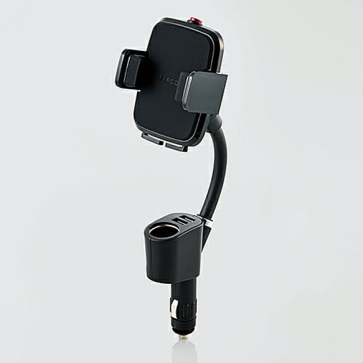 楽天市場】エレコム 充電 車載 ホルダー スマホスタンド iPhone 