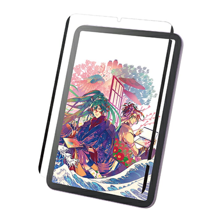 エレコム Elecom Tb 1sflapll 紙心地 Mini6 用 ケント紙タイプ アイパッドミニ6 第6世代 液晶 21年モデル Ipad 保護フィルム Mini 反射防止 Ipad フィルム