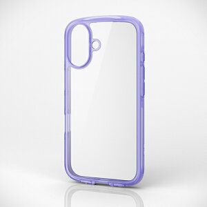 GR iPhone 16 p TOUGH SLIM LITE nCubhP[X LfCt[J[ nCubh P[X Jo[ wʃNA XgbvV[gt NAp[v ELECOM PMCA24ATSLAFCPU