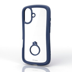 GR iPhone 17 p Grippy nCubhP[X t[J[ Ot iPhone17 P[X Jo[ lCr[ ELECOM PM-A25AGRPFRNV