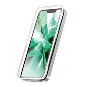 �G���R�� iPhone 17e �p �K���X�t�B���� �S���� 0.21mm ���ȒP�\�t�c�[�� iPhone 17e �K���X �t�� �ی�t�B���� ELECOM PM-A26SFLGOT