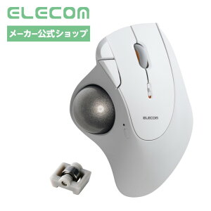 �G���R�� ���C�����X �g���b�N�{�[���}�E�X IST PLUS (�A�C�G�X�e�B�[ �v���X) �x�A�����O Bluetooth×2 ����2.4GHz×1 �}���`�ڑ� Windows/mac/iPad/Chrome/Android �z���C�g M-IT11MRSAWH