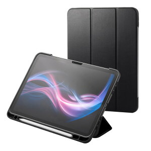 �y�y�V�X�[�p�[SALE�A�� �|�C���g�A�b�v�z�G���R�� iPad Air 11�C���` M4/M3/M2�i2026/2025/2024�j �P�[�X �t���b�v�P�[�X �X�^���h �O�܂� �}�O�l�b�g���� �X���[�v�Ή� �ϏՌ� TPU�f�� �y�����[ �w