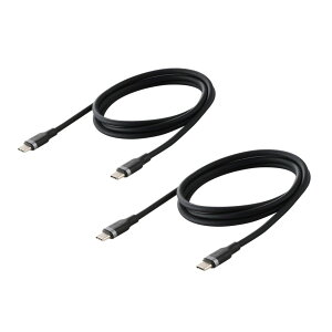 �G���R�� �^�C�vC to �^�C�vC�P�[�u�� �V���R�� 2�{���� �ő�100W 1.0m �u���b�N ELECOM MPA-CCECSS10BB