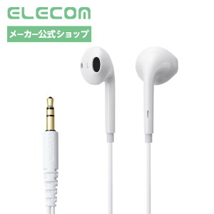 �G���R�� �C���z�� �L�� �C���i�[�C���[�^ 3.5mm 3�� �P�[�u����1.2m �z���C�g EHP-F14IAWH