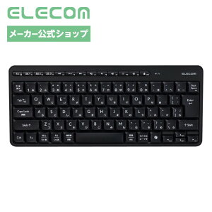�G���R�� ���C�����X�L�[�{�[�h �É� �~�j�T�C�Y �e���L�[���X Bluetooth ����2.4GHz Windows macOS ChromeOS �����u������ �u���b�N TK-QT11MMMABK