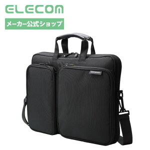 �G���R�� �L�������O�o�b�O ZEROSHOCK �Ռ��z�� �w�ʃx���g �������H �O�ʃ|�P�b�g�t 15.6�C���` �u���b�N ELECOM ZSB-BM008NBK