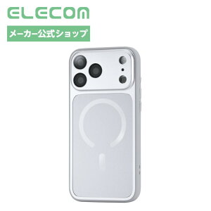 �G���R�� iPhone18 Pro Max �p �P�[�X �n�C�u���b�h �A���~ MAGKEEP ���C�����X�[�d�Ή� �����Y�ی� �����Y�J�o�[�K���X�t ���h�~ �X�}�z�P�[�X �V���o�[ ELECOM PM-A26DALCKM2