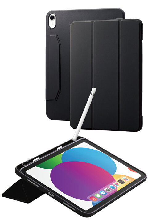 楽天市場】エレコム iPad 第10世代 用 フラップケース ソフトレザー 