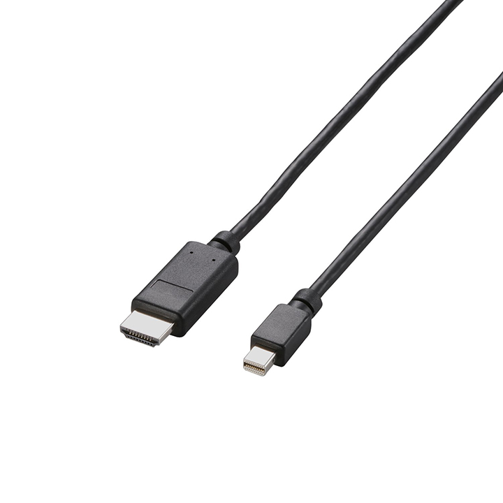 楽天市場】エレコム 変換ケーブル Mini DisplayPort‐HDMI 2m ブラック