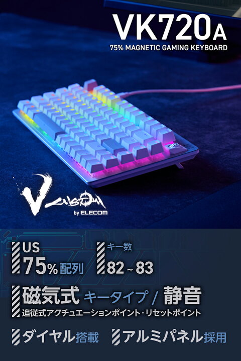 楽天市場】【7/19~7/26限定エントリーでP7倍!】エレコム V custom 