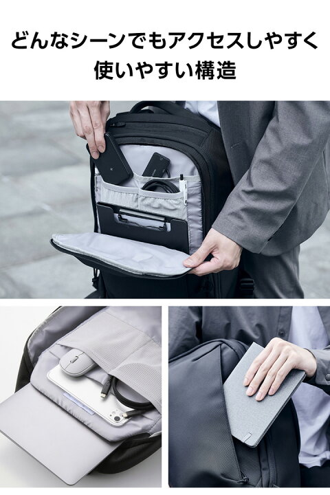 楽天市場】エレコム バックパック 14inch 14L MNL CITY PACK LITE 