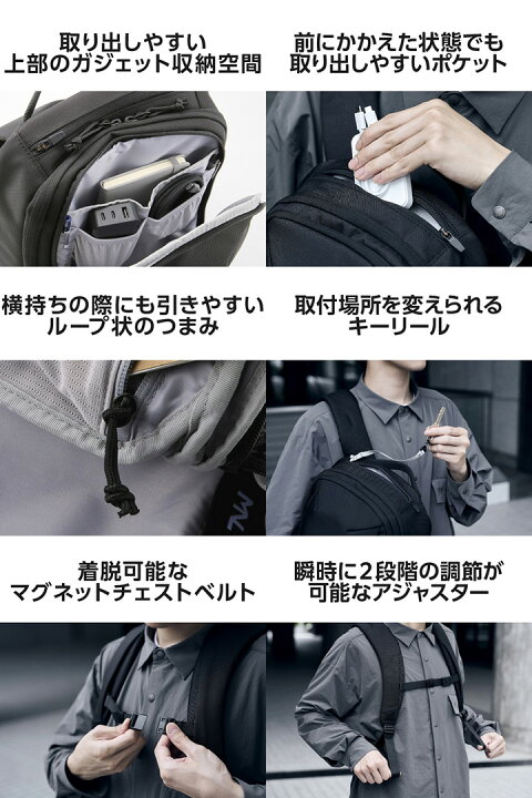 楽天市場】エレコム バックパック 14inch 14L MNL CITY PACK LITE