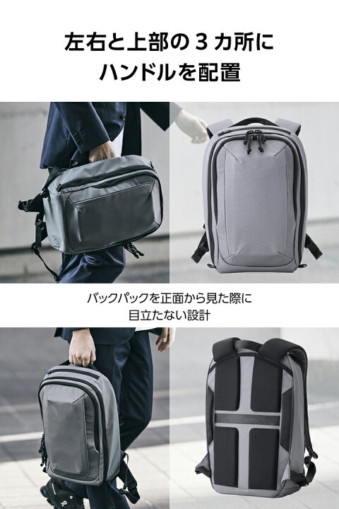 楽天市場】エレコム バックパック MNL CITY PACK LITE re/cor 14inch 