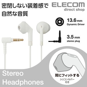 �G���R�� �X�e���I�w�b�h�z�� FAST MUSIC �X�e���I�C���z�� �Z�~�I�[�v���^ ��3.5 �z���C�g ELECOM EHP-F10IAWH