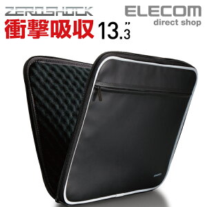 GR PCCi[obO Ռz `13.3C`Ή ZEROSHOCK m[gPCP[X ubN ELECOM ZSB-IBN13BK
