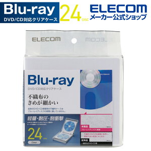 GR Blu-ray CD DVD Ή NAP[X u[C 24[ NA ELECOM CCD-FBB24CR
