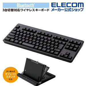GR Bluetooth 5.0 u RpNgL[{[h Bluetooth ~j L[{[h u[gD[X CX X^ht }`yAOΉ ubN Windows11 Ή ELECOM TK-FBM111BK