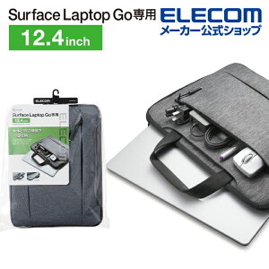 yP10{Gg[K{`11}fzGR Surface Laptop Go p Ci[obO 12.4inch T[tFCX bvgbv S[ 12.4C` O[ ELECOM BM-IBMSLG20GY