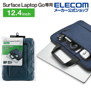 yP10{Gg[K{`11}fzGR Surface Laptop Go p Ci[obO 12.4inch T[tFCX bvgbv S[ 12.4C` lCr[ ELECOM BM-IBMSLG20NV