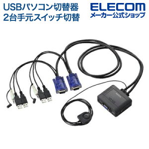 GR USBp\Rؑ֊ 2ؑ 茳XCb`ؑ Windows11 Ή ELECOM KVM-KUS