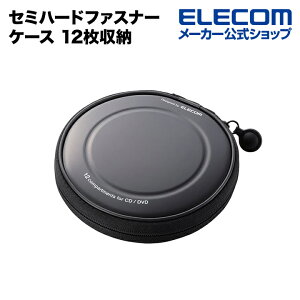 GR fBXNt@C DVD CD Ή DVDP[X CDP[X Z~n[ht@Xi[P[X 12[ ubN ELECOM CCD-H12BK