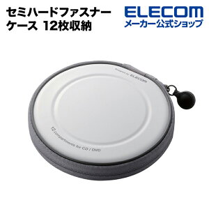 GR fBXNt@C DVD CD Ή DVDP[X CDP[X Z~n[ht@Xi[P[X 12[ zCg ELECOM CCD-H12WH