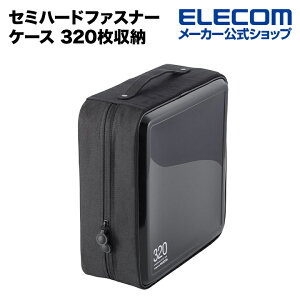GR fBXNt@C DVD CD Ή DVDP[X CDP[X Z~n[ht@Xi[P[X 320[ ubN ELECOM CCD-H320BK
