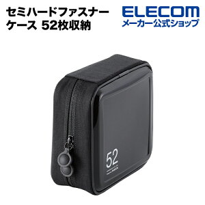 GR fBXNt@C DVD CD Ή DVDP[X CDP[X Z~n[ht@Xi[P[X 52[ ubN ELECOM CCD-H52BK