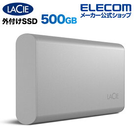 ラシー LaCie ラシー Portable SSD v2 500GB ポータブルSSD パソコンやUSB Type-C(TM)対応のiPadでも使える STKS500400