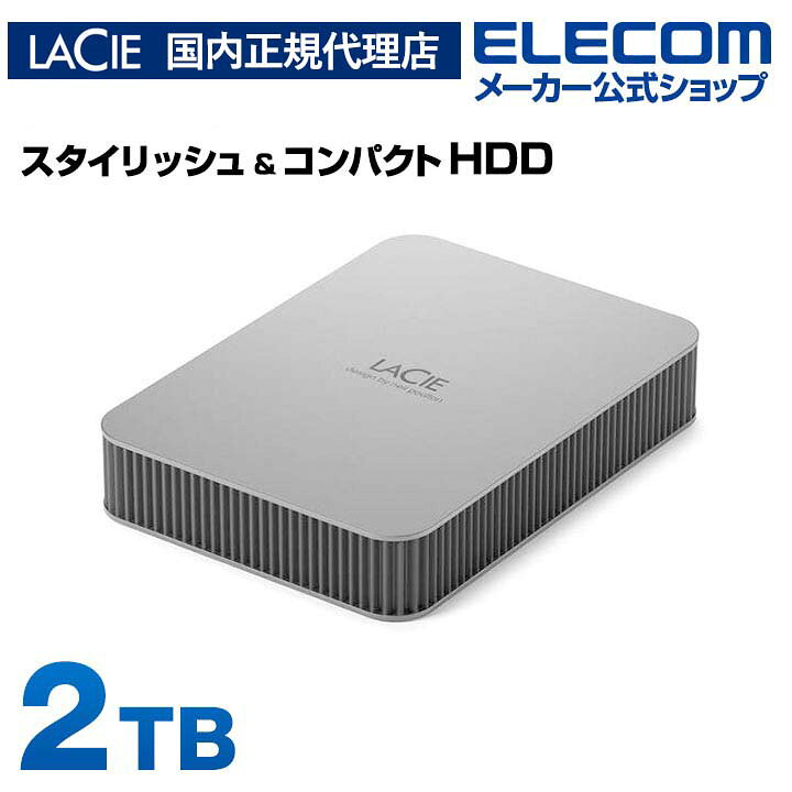 楽天市場】LaCie Mobile Drive 2TB ポータブル 外付け HDD Type-Cx1  