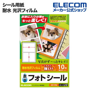 �G���R�� �V�[���p�� �ϐ� ����t�B���� 2�� (88×66mm) 5�� ELECOM EDT-PS2