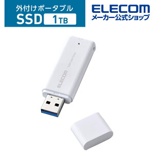 GR Ot |[^u SSD 1TB Lbv USB3.2(Gen2)Ή ^ zCg ELECOM ESD-EMC1000GWH