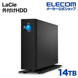 ラシー LaCie d2 Professional 14TB 外付けHDD 外付け ハードディスク USB3.1(Gen2) Type-Cインターフェイスを搭載　アルミ製ボディ ブラック STHA14000800
