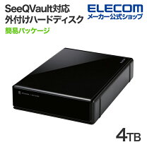 エレコムHDD外付けハードディスク 8.0TB シーキューボルト対応
