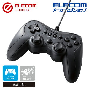 GR ELECOM GAMING L X^_[h Q[pbh GP20S PSnzu y Xinput XeBbN[hؑ A ubN ELECOM JC-GP20SBK