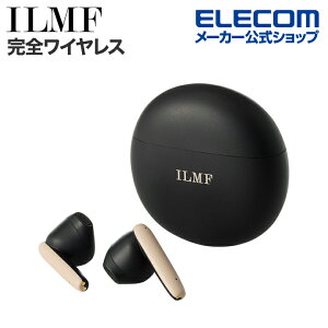 yP10{Gg[K{`11}fzGR ILMF -Ct- SCX Bluetooth wbhz Z~I[v ^b`ZT[ u[gD[X AACΉ x[h ubN ELECOM LBT-TWS17EBK-