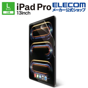 GR iPad Pro 13inch p tB wh~ ˖h~ 13C` iPadPro (M4) t یtB ELECOM TB-A24PLFLFA