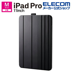 GR iPad Pro 11inch p tbvP[X \tgU[ h[CO 7AO X[vΉ tbv P[X 11C`iPad Pro(M4) ubN ELECOM TB-A24PMWVDBK