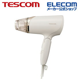 テスコム TESCOM マイナスイオン ヘアドライヤー ハンド ドライヤー ホワイト TD260A-W