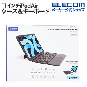 yP10{Gg[K{`11}fzGR 11C`iPadAir(M2) iPadAir(5 4) p Touch Book for iPad Air M2 5th 4th L[{[h {z E\ 3iKpx ubN ELECOM TK-CA11BPBK