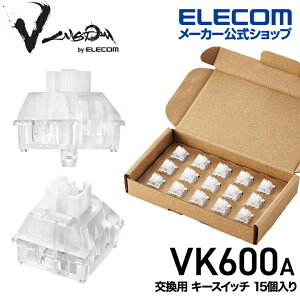 GR V custom VK600A p L[XCb` 15 pL[XCb` Vcustom Q[~OL[{[h VK600AΉ ubN ELECOM TK-KS01AL