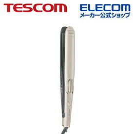 TESCOM ヘアーアイロン プロテクトイオンストレート ゴールド テスコム TTH2810 N