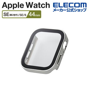 �G���R�� Apple Watch 44mm �p �t���J�o�[�P�[�X �v���~�A���K���X ������ �h�� AppleWatch 44 �t���J�o�[ �P�[�X �J�o�[ �V���o�[ ELECOM AW-23DFCGESV